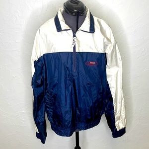 Fila Vintage 3/4 Zip Pullover Nylon Track Windbreaker Jacket